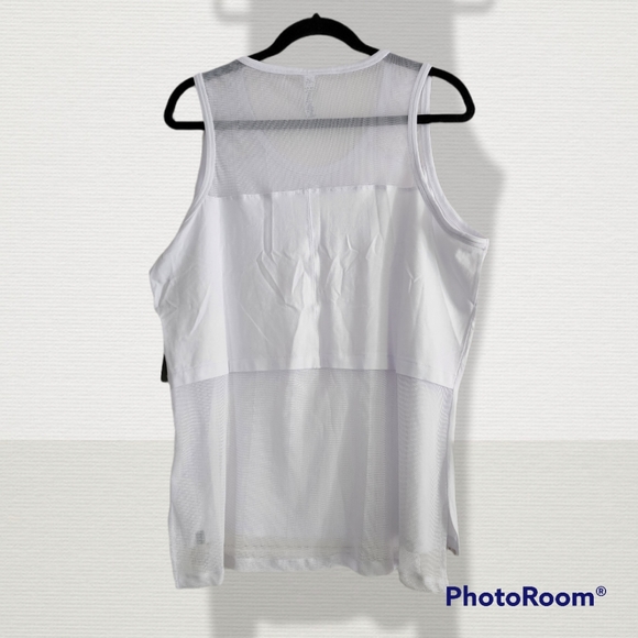 Andrew Marc MNY white tank, size XL - Picture 2 of 4